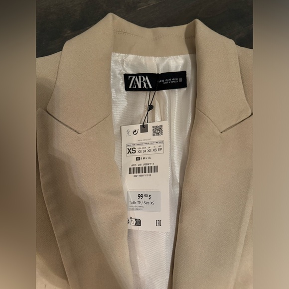 Zara long blazer (NWT) - Picture 7 of 8